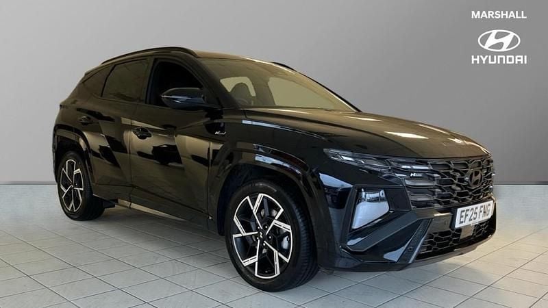 Black Used 2025 Hyundai Tucson N Line SUV | £24,822 (Fair price) - Image 1/4