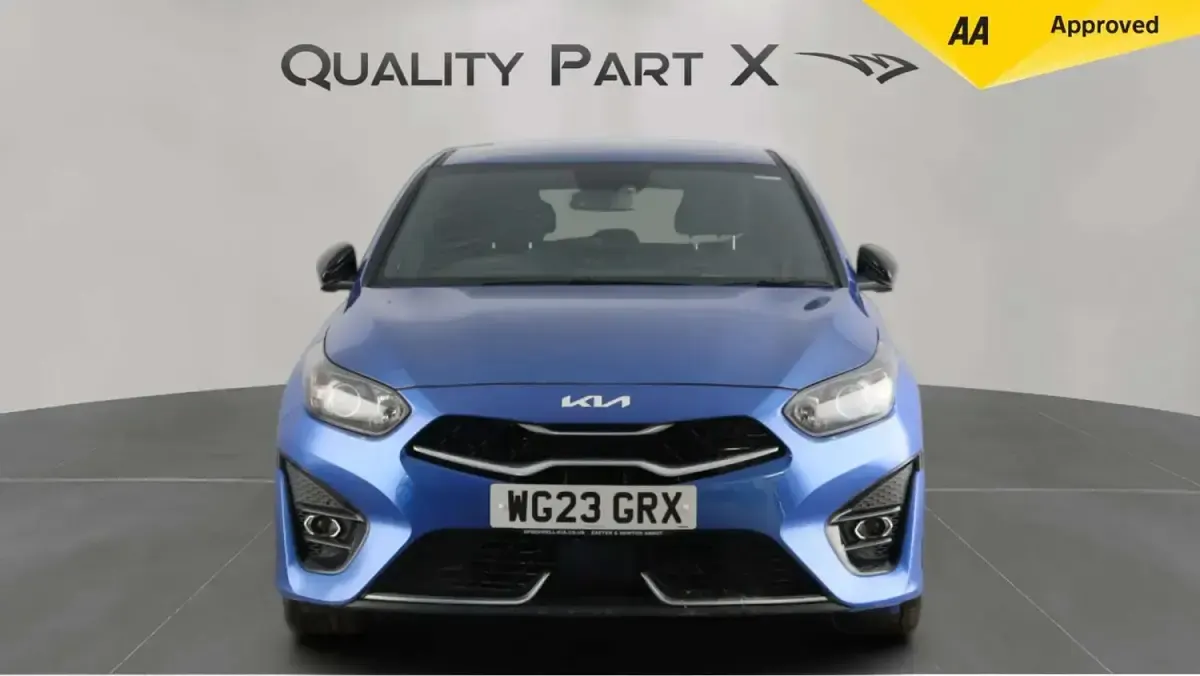 Used Kia Ceed GT-Line 158 HP (116 kW) 2023 Blue Hatchback