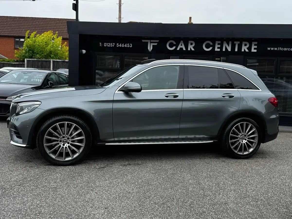 Used Mercedes GLC350 AMG line 258 HP (189 kW) 2018 Grey SUV
