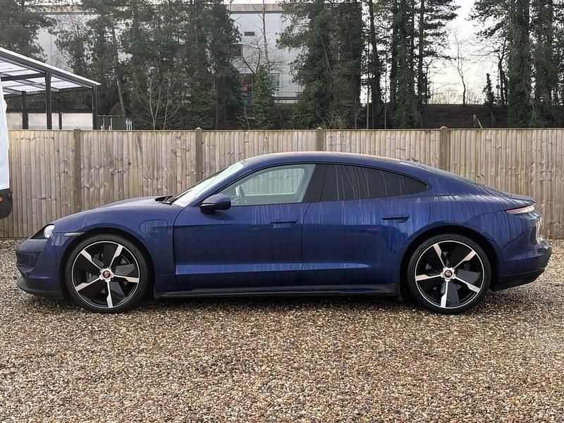 Used Porsche Taycan Performance Package 11 kW (15 HP) 2022 Blue Sedan