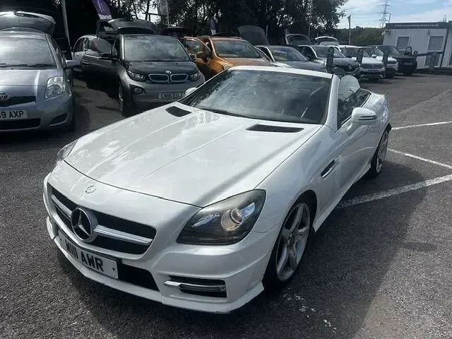 Used Mercedes SLK250 AMG 204 HP (150 kW) 2012 White Cabriolet