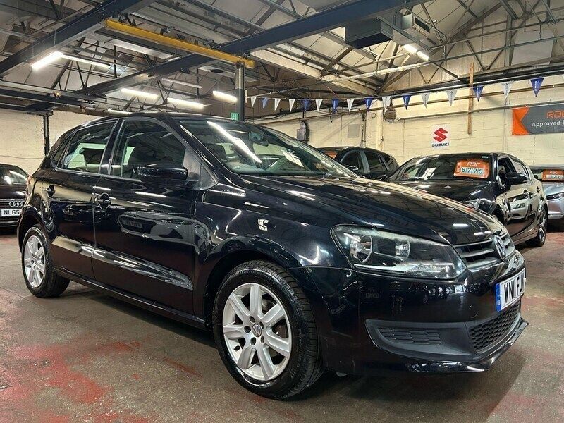 Black Used 2011 VW Polo SE Hatchback | £8,000 (Fair price) - Image 1/4
