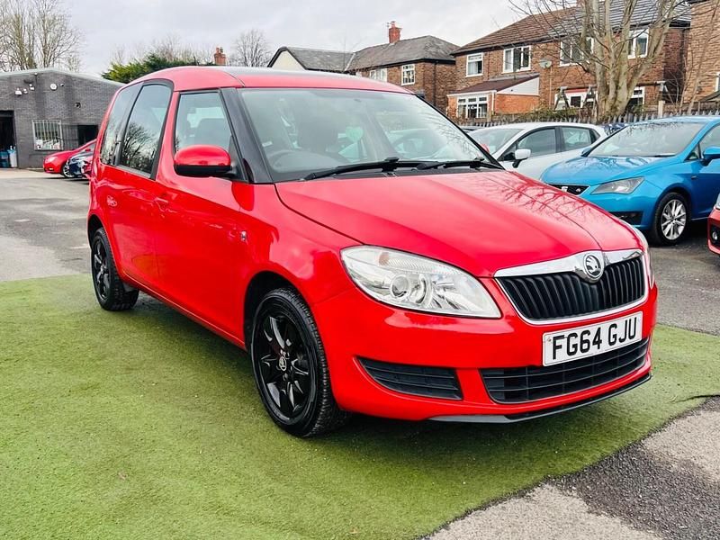 Used Skoda Roomster SE 105 HP (77 kW) 2014 Red MPV