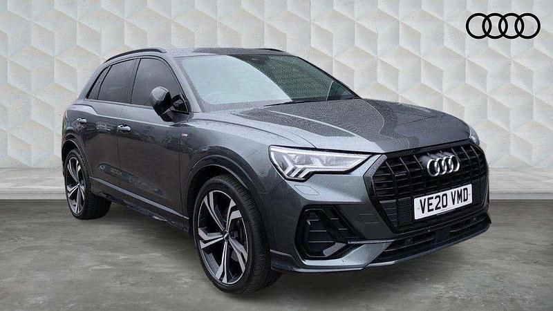 Grey Used 2020 Audi Q3 S-Line SUV | £26,750 (A bit pricey) - Image 1/4