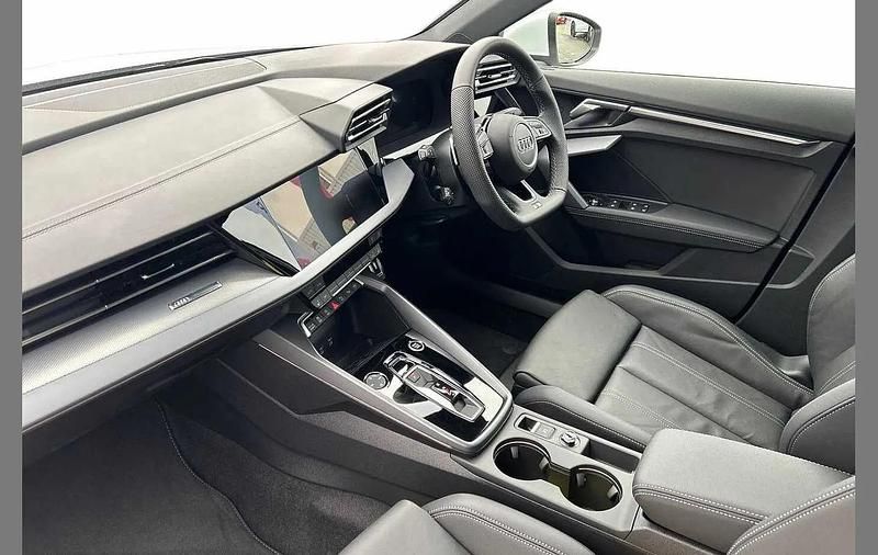 New Audi A3 S-Line 147 HP (108 kW) 2026 White Hatchback