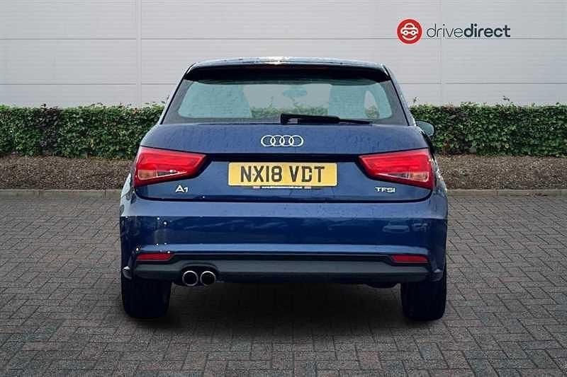 Used Audi A1 Sport 125 HP (91 kW) 2018 Blue Hatchback