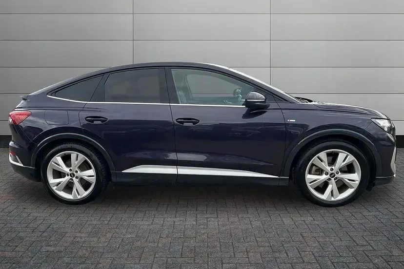 Used Audi Q4 Sportback e-tron Comfort 147 kW (201 HP) 2022 Aurora violet SUV