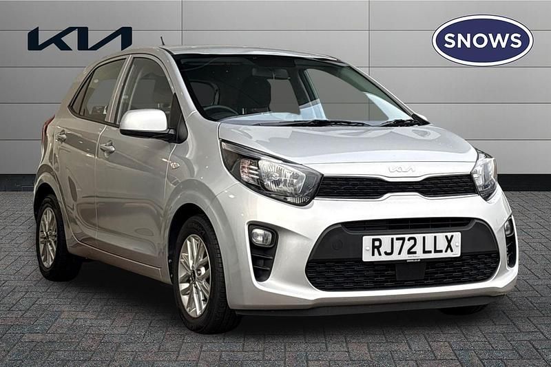Silver frost Used 2022 Kia Picanto Hatchback | £9,599 (Good price) - Image 1/4