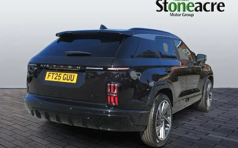 New KGM Actyon 163 HP (119 kW) 2025 Black SUV