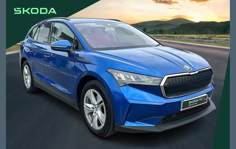 Blue Used 2022 Skoda Enyaq iV ecoSuite SUV | £16,895 (Fair price) - Image 1/4