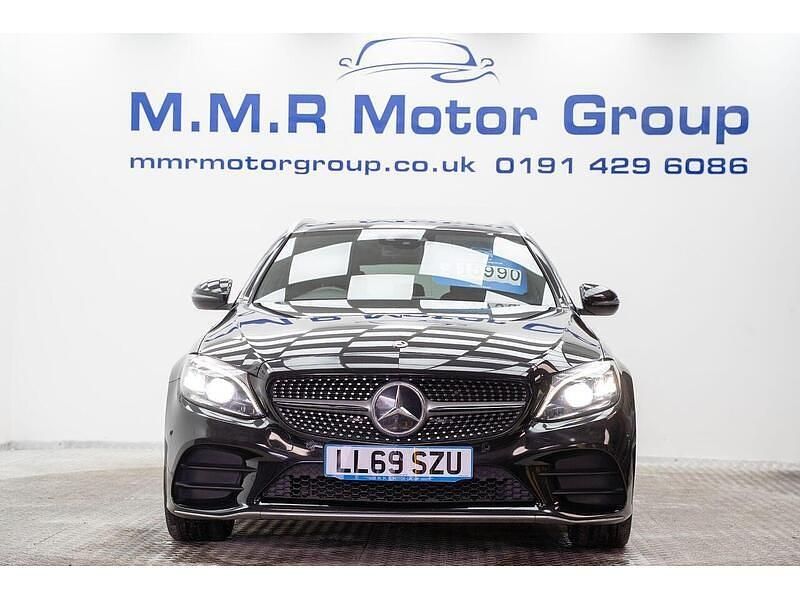 Used Mercedes C220 AMG line 2019 Black Estate