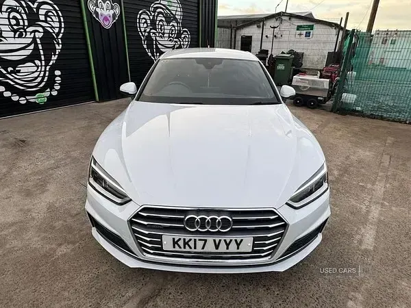 Used Audi A5 S-Line 2017 White Coupe