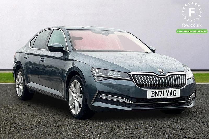 Used Skoda Superb SE L 2021 Grey Hatchback