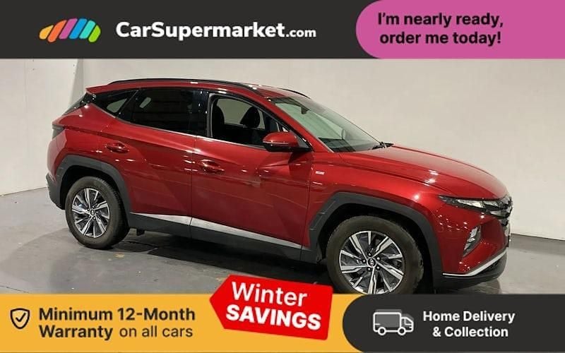 Red Used 2022 Hyundai Tucson SE SUV | £18,976 (Fair price) - Image 1/3