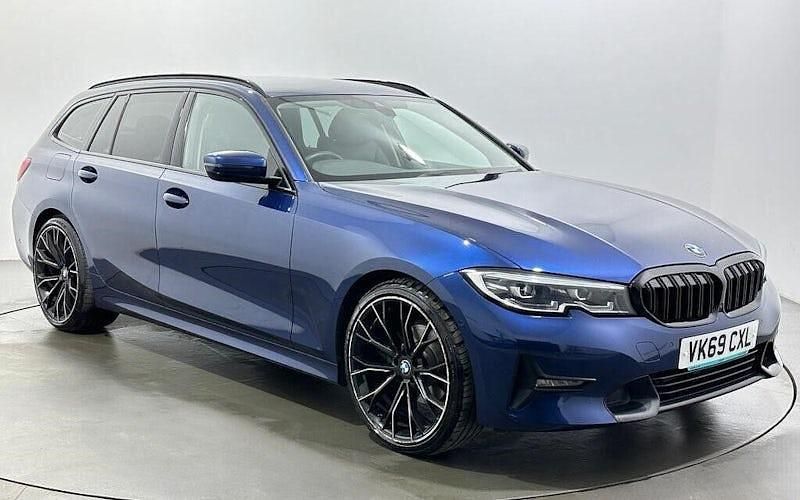 Used BMW 320 Sport Line 190 HP (139 kW) 2019 Blue Estate