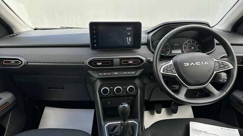 Used Dacia Sandero Journey 90 HP (66 kW) 2023 Orange Hatchback