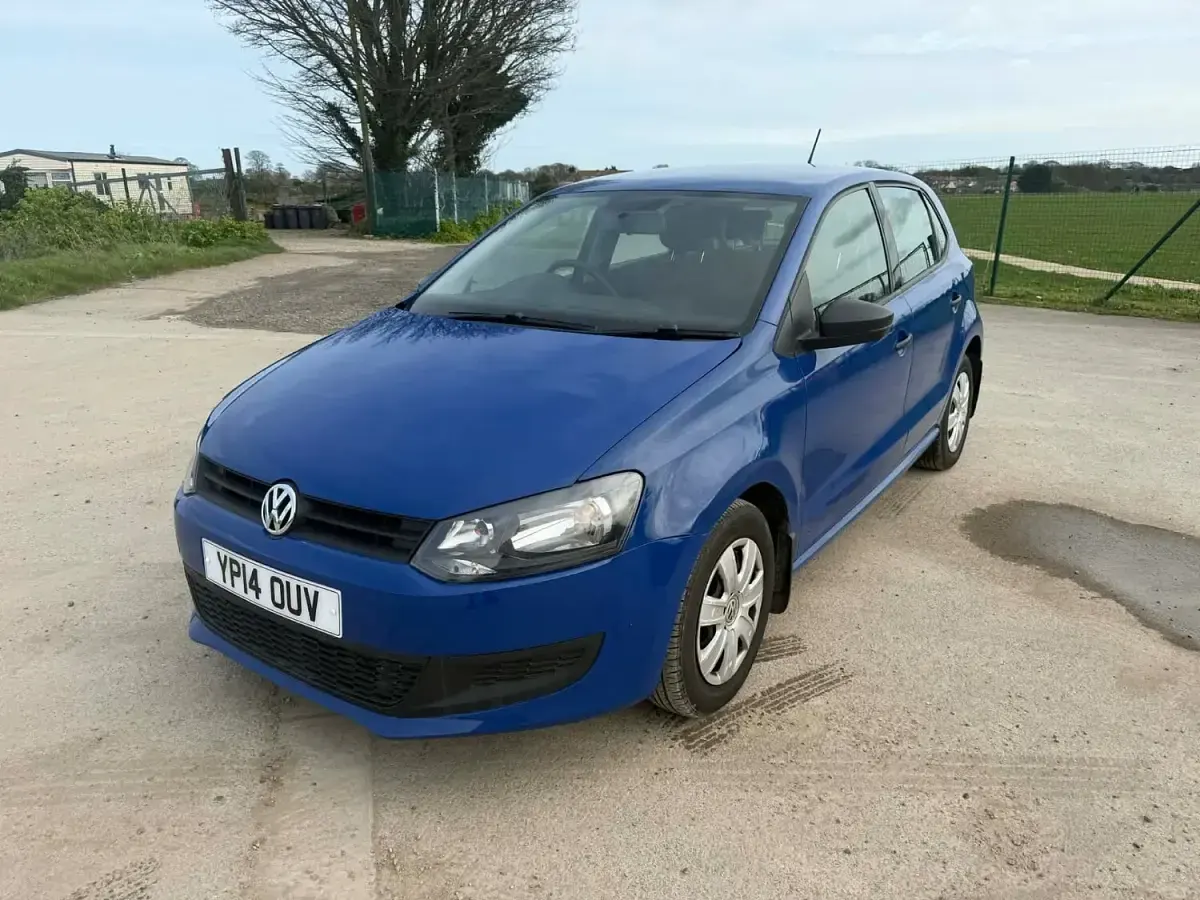 Used VW Polo S 2014 Blue Hatchback