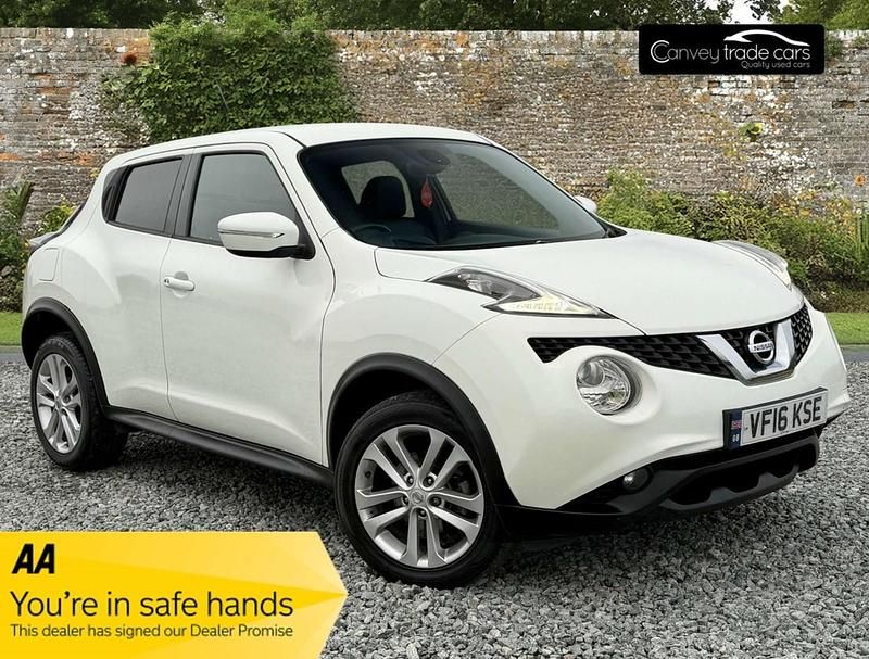 Used Nissan Juke N-Connecta 115 HP (84 kW) 2016 White SUV