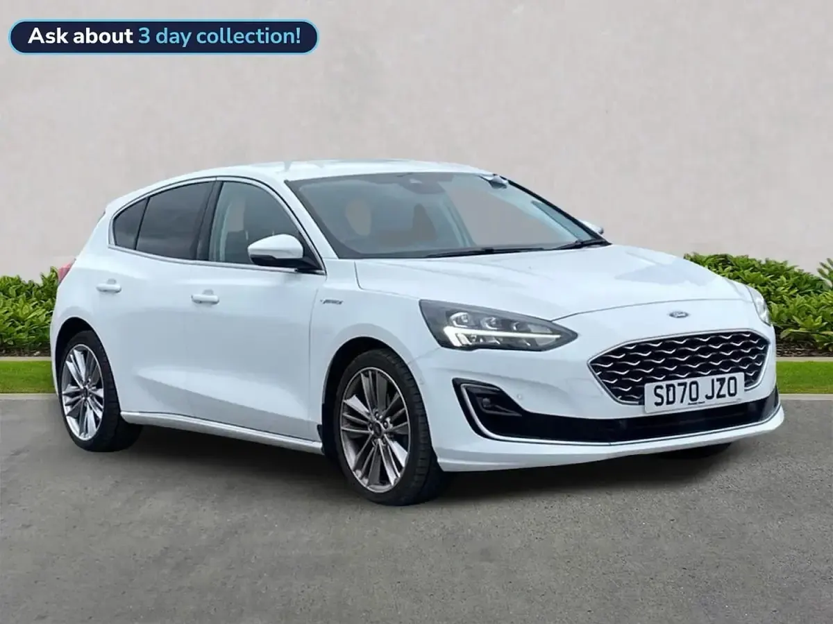 Usado Ford Focus Vignale 125 HP (91 kW) 2020 Branco Citadino