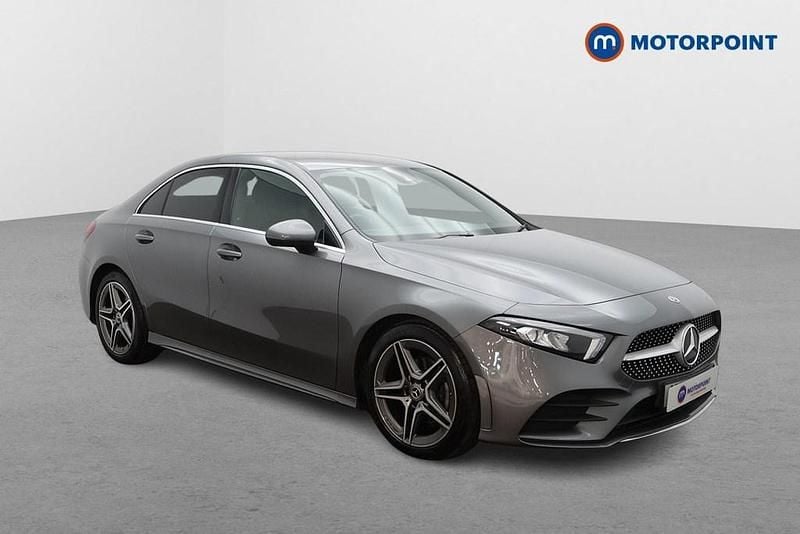 Used Mercedes A200 AMG line 150 HP (110 kW) 2020 Grey Sedan