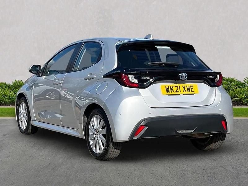 Used Toyota Yaris Hybrid 2021 Silver Hatchback