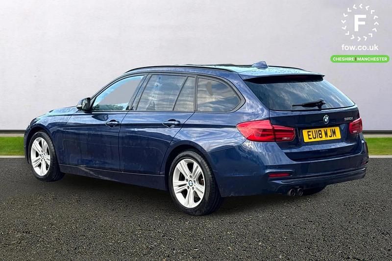 Used BMW 320 Sport Line 184 HP (135 kW) 2018 Blue Estate