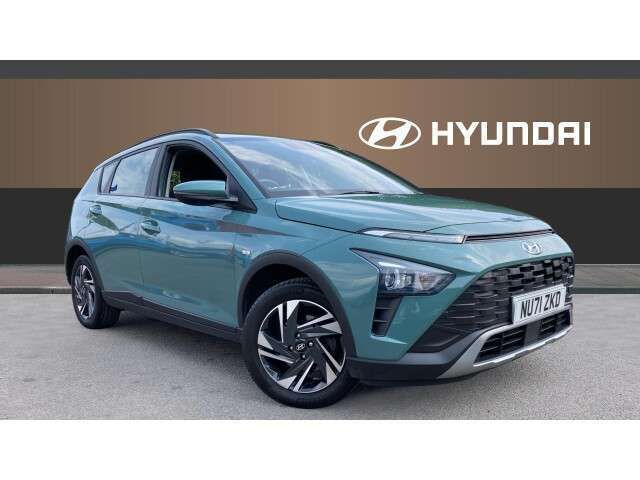 Green Used 2021 Hyundai Bayon SE SUV | £12,323 (Fair price) - Image 1/4