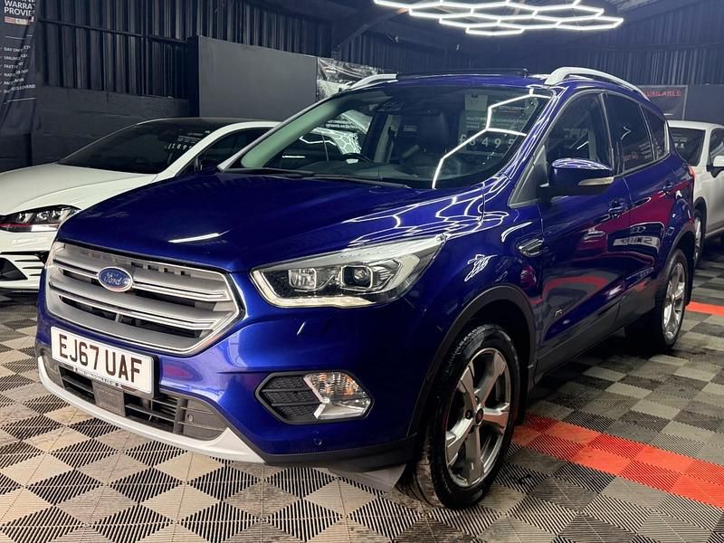 Used Ford Kuga Titanium X 180 HP (132 kW) 2018 Blue SUV