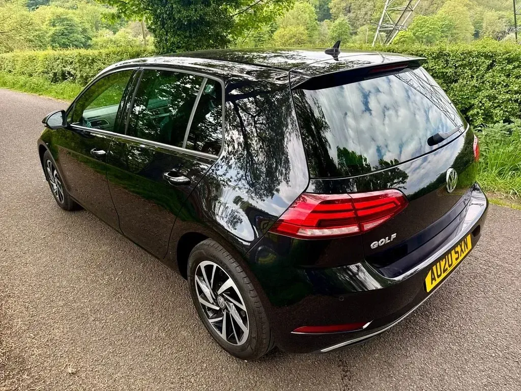 Used VW Golf VII Edition 115 HP (84 kW) 2020 Black Hatchback