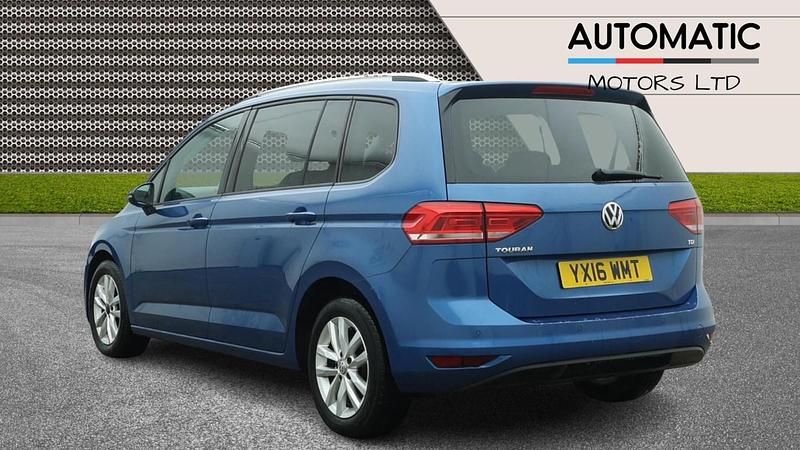 Usado VW Touran SE 2016 Azul Monovolume