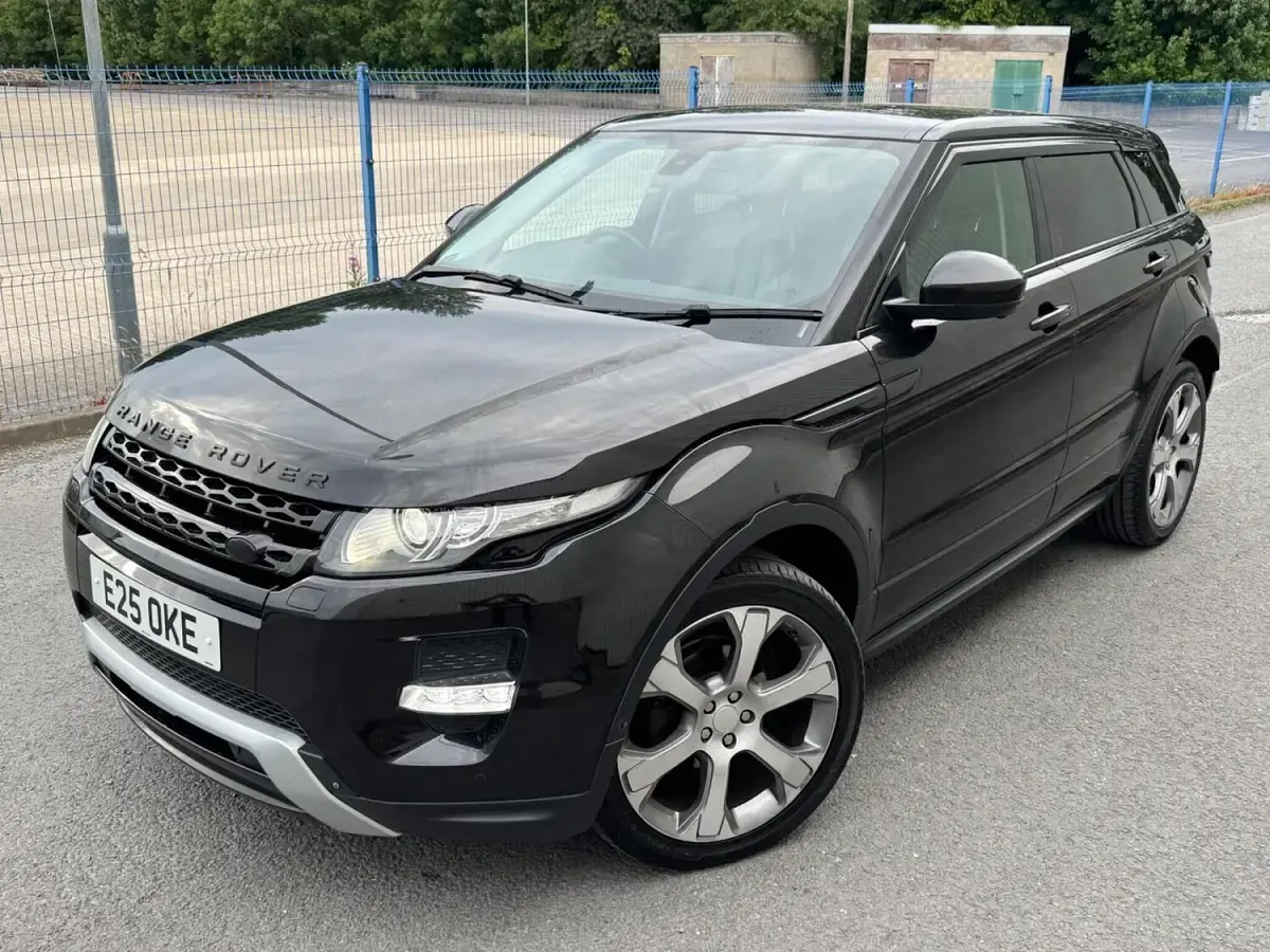 Used Land Rover Range Rover evoque Dynamic 2013 Black SUV