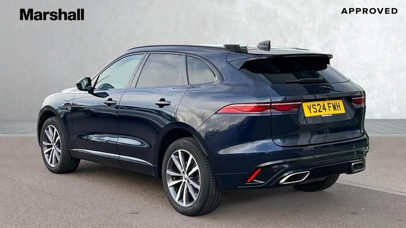 Used Jaguar F-Pace R-Dynamic 300 HP (220 kW) 2024 Portofino blue SUV