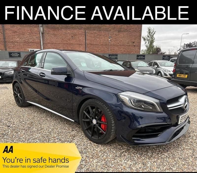 Blue Used 2016 Mercedes A45 AMG AMG Hatchback | £17,995 (Good price) - Image 1/2