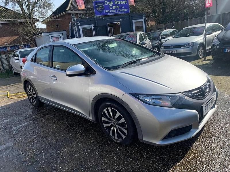 Used Honda Civic ES 120 HP (88 kW) 2013 Silver Hatchback