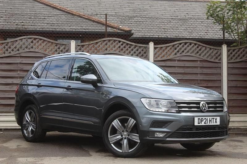 Grey Used 2021 VW Tiguan Allspace Match SUV | £13,990 (Fair price) - Image 1/4