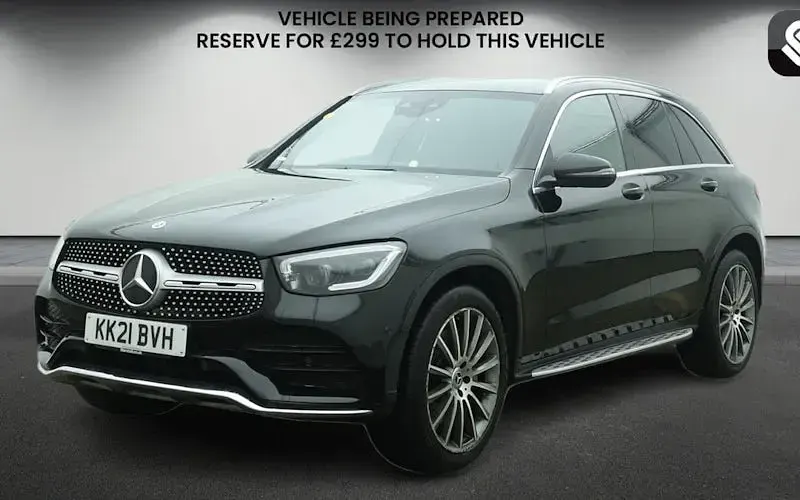 Used Mercedes GLC220 AMG line 194 HP (142 kW) 2021 Black SUV