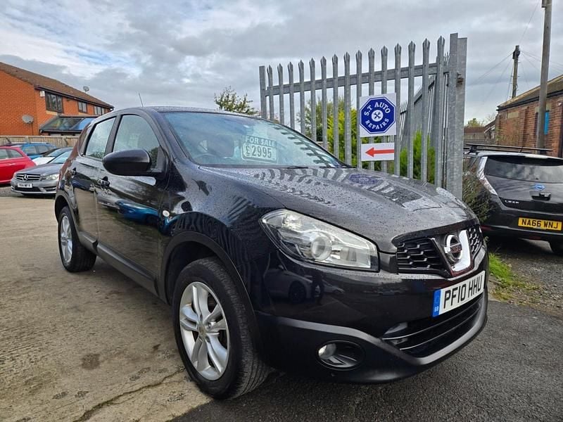 Black Used 2010 Nissan Qashqai Acenta SUV | £2,995 (Good price) - Image 1/4