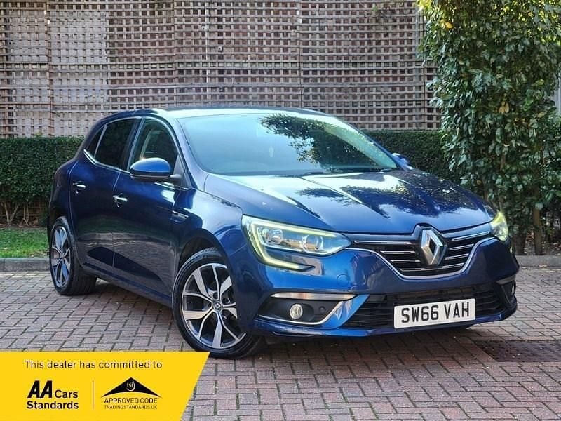 Blue Used 2017 Renault Mégane IV Dynamique Hatchback | £6,990 (Good price) - Image 1/4