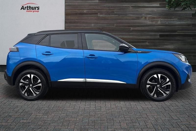 Blue Used 2022 Peugeot 2008 GT SUV | £16,590 (Fair price) - Image 1/4
