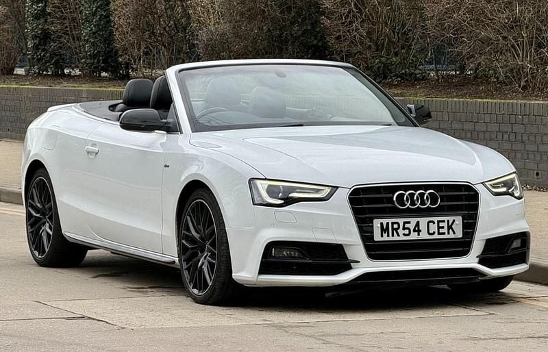 Used Audi A5 Cabriolet S-Line 190 HP (139 kW) 2016 White Cabriolet