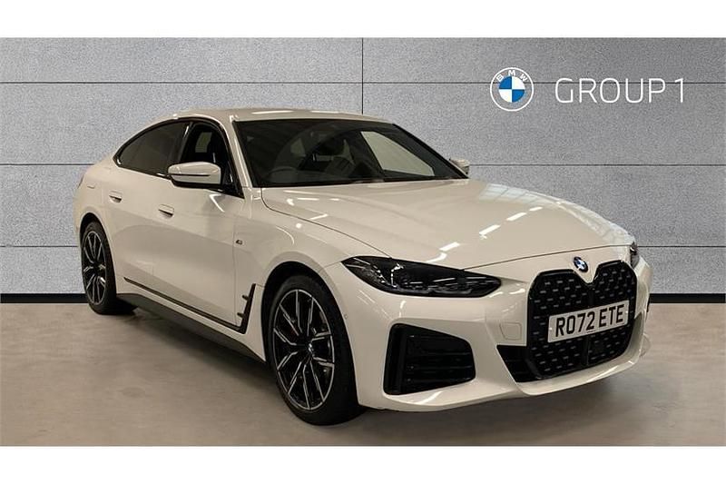 Alpine white Used 2023 BMW 420 M Sport Coupe | £31,450 (Super price) - Image 1/4
