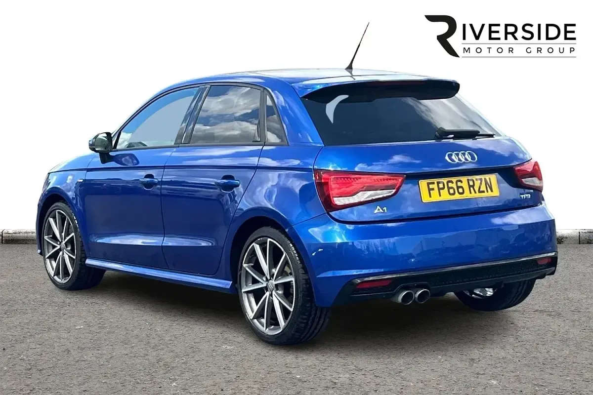 Used Audi A1 Sportback Black Edition 150 HP (110 kW) 2016 Blue Hatchback