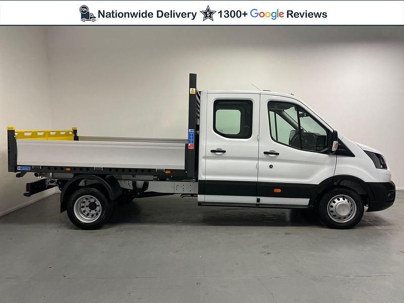 New Ford Transit S 130 HP (95 kW) 2025 White Cabriolet