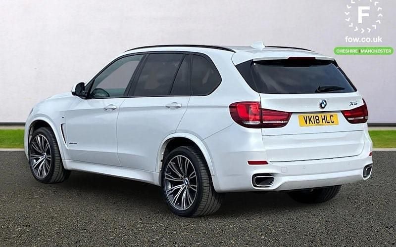Used BMW X5 M Sport 313 HP (230 kW) 2018 White SUV