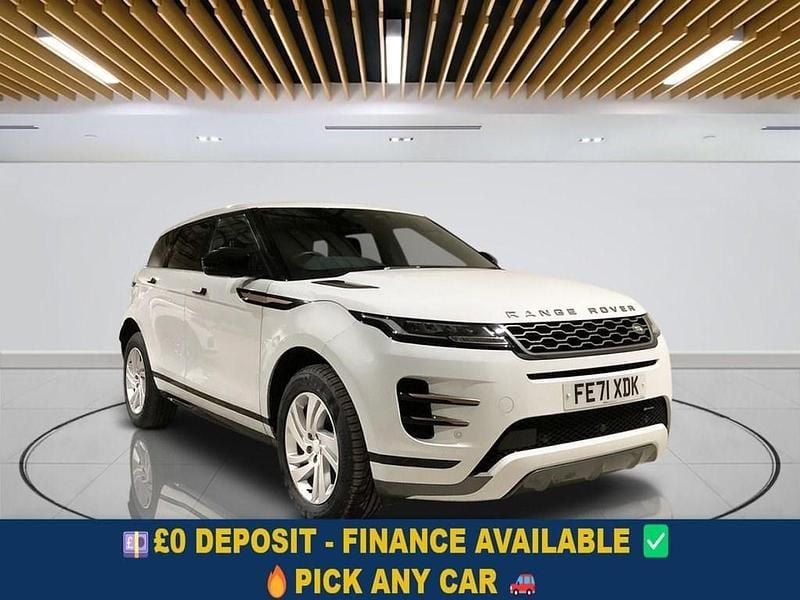 White Used 2022 Land Rover Range Rover evoque R-Dynamic SUV | £24,399 (Good price) - Image 1/4