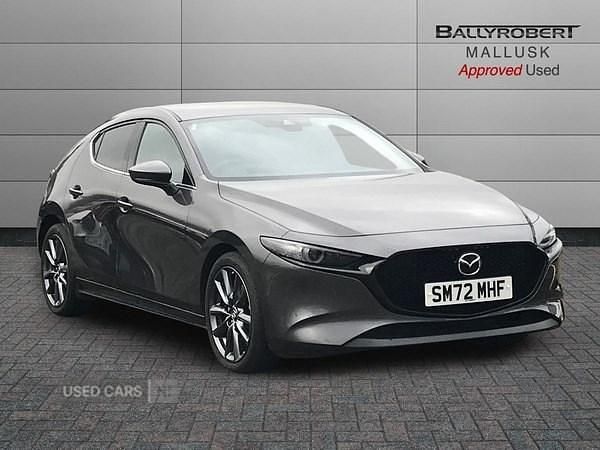 Begagnad Mazda 3 Edition 2023 Grå Halvkombi