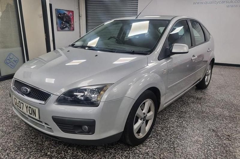 Silver Used 2007 Ford Focus Zetec Hatchback | £1,295 (Fair price) - Image 1/1