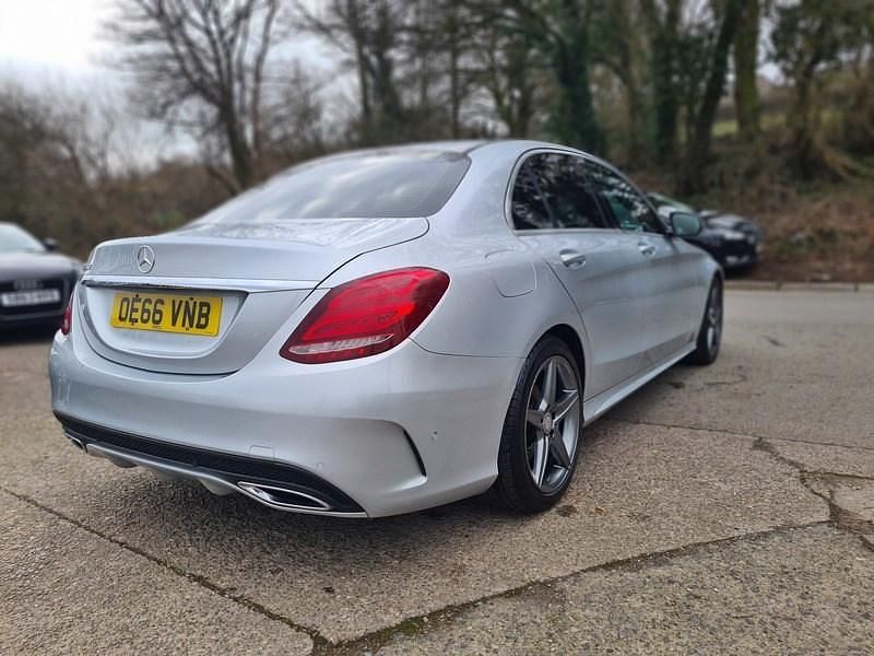 Used Mercedes C220 AMG line 2016 Silver