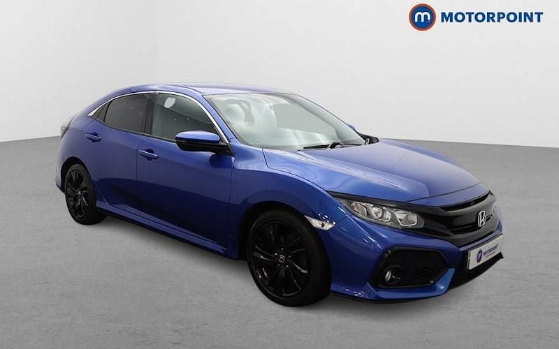 Blue Used 2020 Honda Civic SR Hatchback | £13,299 (Fair price) - Image 1/4