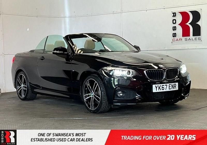 Black Used 2017 BMW 220 M Sport Cabriolet | £12,495 (A bit pricey) - Image 1/4